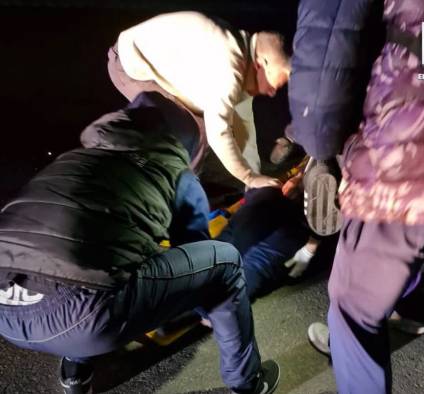 Un colectivo embistió a una bici en Ruta 3